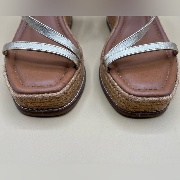 Chicos Carlina Wedge Espadrille Sandals Size 8 - Picture 7 of 7